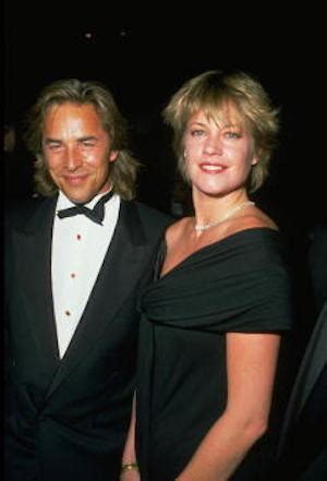 Don johnson was one of the biggest stars in the world as he worked on the trendsetting series miami vice and was married to melanie griffith not once but twice. Melanie Griffith and Don Johnson - Celebrities Who Married the Same Person Twice - Livingly
