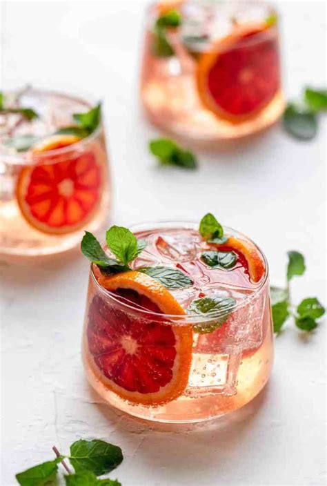 Blood Orange Thyme Moscow Mule Recipe ~ Barley And Sage