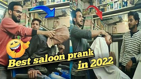 best saloon prank in 2022 pranks in india spn pranks saloon pranks prank youtube