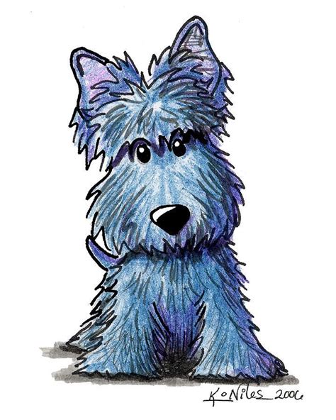 Mi Onix 💞 Dog Art Scottie Terrier Scottie Dog