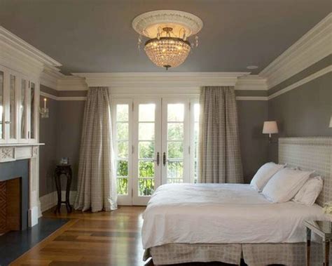 Pretty blue color with white crown molding | addison bedroom | home. Curtain Crown Molding Design Ideas & Remodel Pictures | Houzz