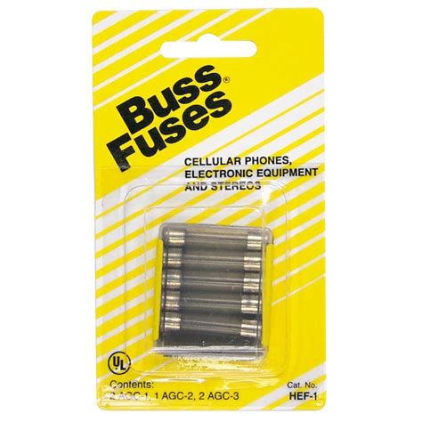 Cooper Bussmann 5 Pack 3 Amp Fast Acting Fuse In The Fuses Department