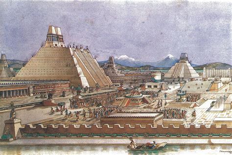 La Arquitectura De Tenochtitlan Atractivos Turisticos