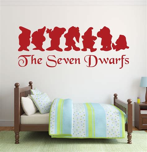 Maybe you would like to learn more about one of these? Disney Wall Decals - Snow White and the Seven Dwarfs ...