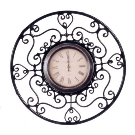 Find the perfect fancy wall stock illustrations from getty images. Fancy Scroll Wall Clock - Round - Black | Mary's Dollhouse ...