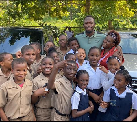Публикация от usain st.leo bolt (@usainbolt). Usain Bolt Foundation Makes Donation of Laptop Computers ...