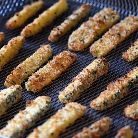 Air fryer zucchini is a great way to enjoy vegetables that's quick and easy. Baked Zucchini Sticks (Oven or Air Fryer) | Zucchini ...