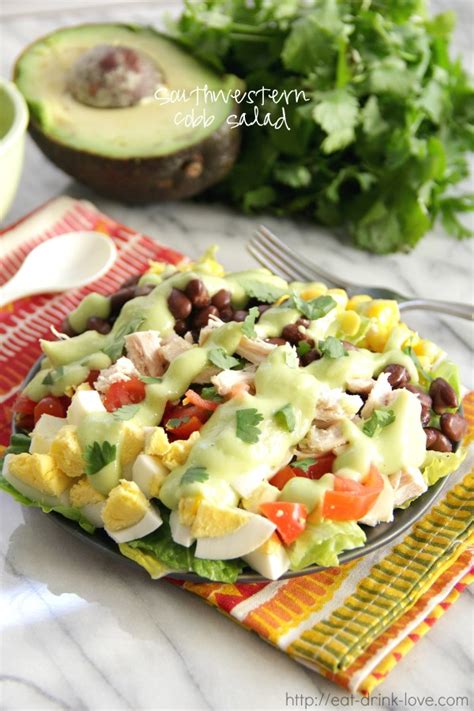 Southwestern Cobb Salad Eat Drink Love