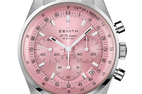 Zenith Chronomaster Original Pink Loupiosity Com