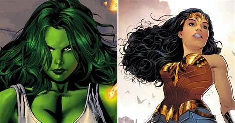 Marvel 5 Dc Heroes She Hulk Could Defeat And 5 She Would Lose To