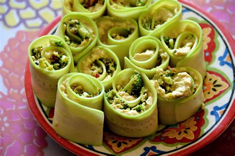How about we try eating them raw instead? My Cherry Tree: Raw Zucchini Rolls
