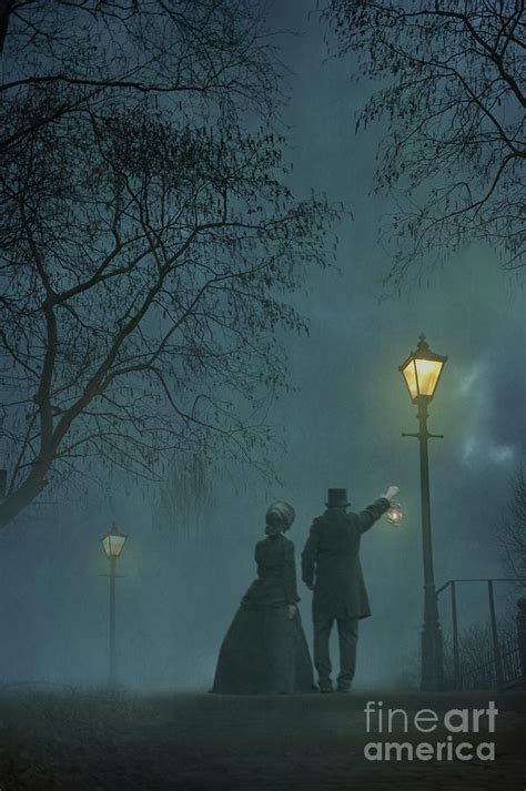 Victorian Couple At Night Photograph By Lee Avison Fine Art America
