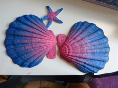 This halter neck top is young, funky and fresh. DIY: Mermaid Shell Bra | Part 1 - YouTube