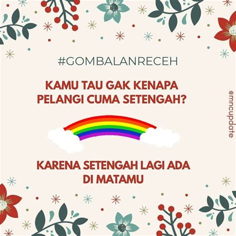 Gombalan Pelangi - Belajar Santuy