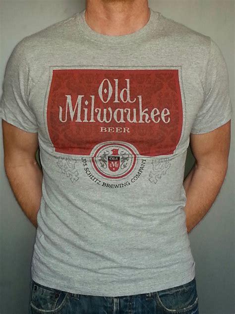 Old Milwaukee Beer T Shirt New Vintage Style Xs 3xl Mens Or