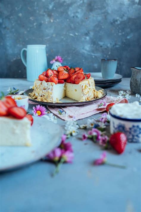 Zunächst werden die getreidekörner wie weizen. Quark-Griess-Kuchen ohne Boden aber mit Erdbeeren ⋆ ...