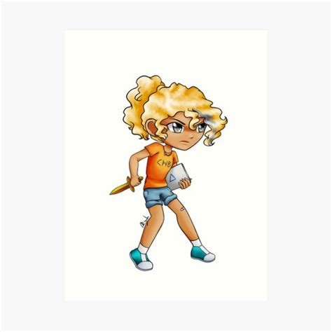 Annabeth Chase Art Print By Jewishice Queen Redbubble