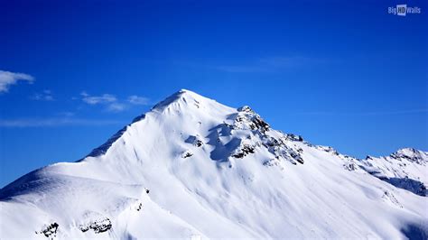 Snow Covered Mountains Wallpaper Wallpapersafari