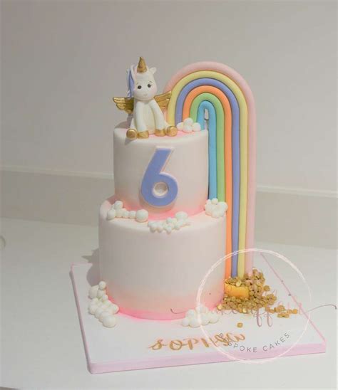 Pastel Rainbow And Unicorn Cake Affair Cakes For Every Occasion