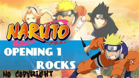 Naruto Opening 1 No Copyright Youtube