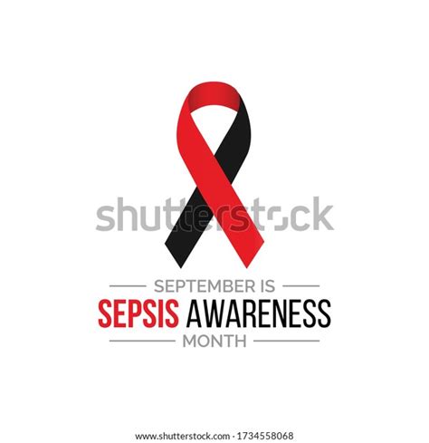 Vector Illustration On Theme Sepsis Awareness Stock Vector Royalty