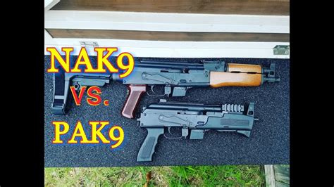 Nak9 Vs Pak9 9mm Draco Ak47 Comparison Youtube