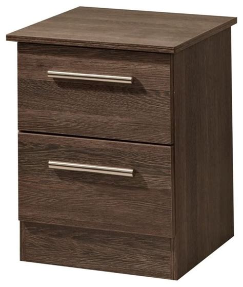 Maybe you would like to learn more about one of these? Contrast High Gloss Bedside Cabinet - 2 Drawer - Modern ...