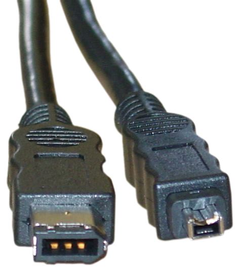 1394 46 10 Ieee 1394 Firewire Cable 4 Pin Male To 6 Pin Male 10 Ft