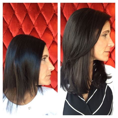 The volume hair extensions offer are also a major bonus. Before & after Great Lengths extensions | Beauty hair ...