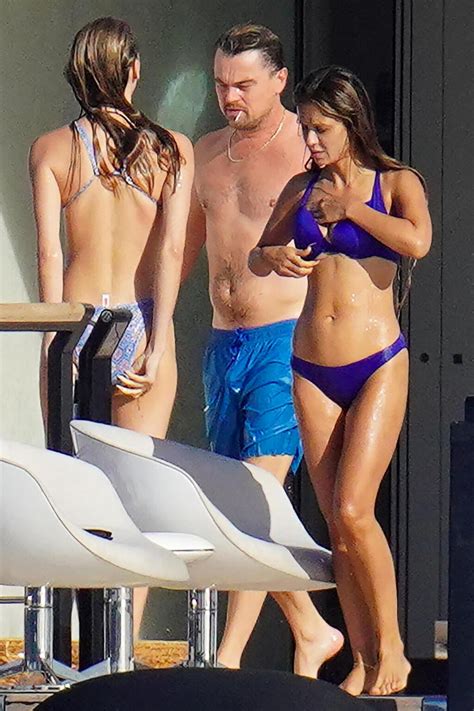 Leonardo Dicaprio Spotted On Yacht With Flock Of Bikini Clad Women