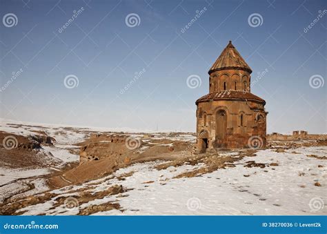 Medieval Church In Ani Kars Turkey Stock Photography Cartoondealer