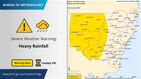 Bureau Of Meteorology New South Wales On Twitter ⚠️🌧️ A Severe
