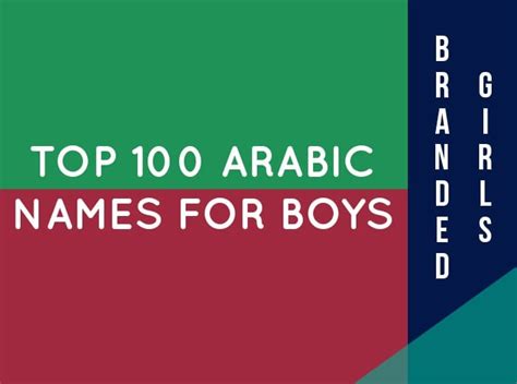 Arabic names are rich in history and often have particularly deep and powerful meanings. Arabian Names for Boys-100 Popular Arabic Names with Meanings
