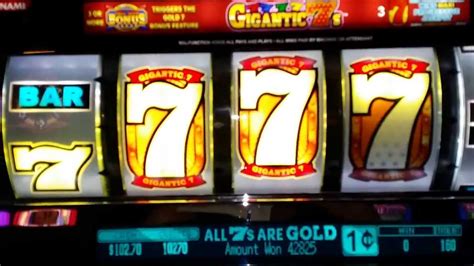 Gigantic Sevens Slot Machine Big Win Youtube