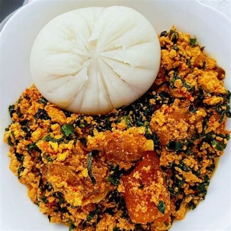 Savor The Flavors Of Nigeria Try Our Pounded Yam And Egusi Soup