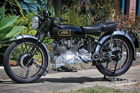 Vincent Series B White Shadow Back From The Dead Old Bike Australasia