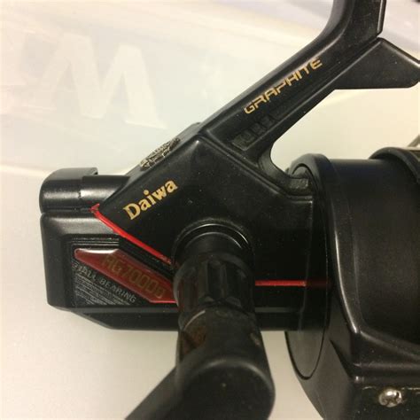 Daiwa AG7000B Spinning Reel All Graphite With Line And Carbontex Drag
