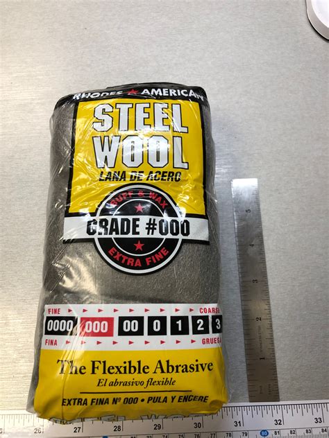 Steel Wool Extra Fine Grade 000 12 Pads Homax Steel Wool 000