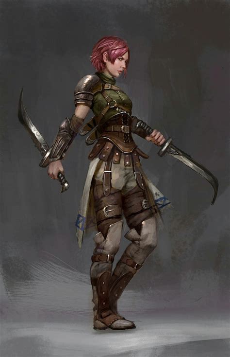 Female Rogue Pathfinder Pfrpg Dnd D D D Fantasy Warrior Woman Fantasy Characters Female