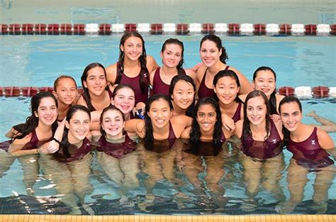 Harrison High School Girls Varsity Swim Team Wins League Championship