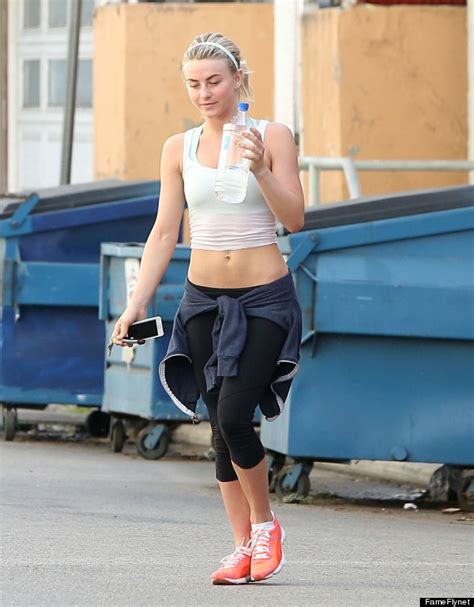Julianne Hough Leaves The Gym In A Tiny Top Huffpost Entertainment