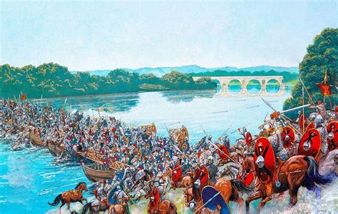 Battle Of Milvian Bridge 28th October Ad 312 The Usurper Constantine