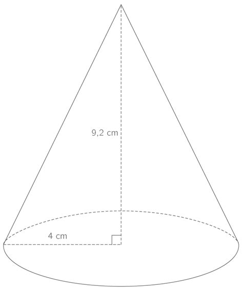 Comment Calculer Le Volume D Un Tronc De Cone - Calculer le volume d'un cône de révolution - 4e - Exercice