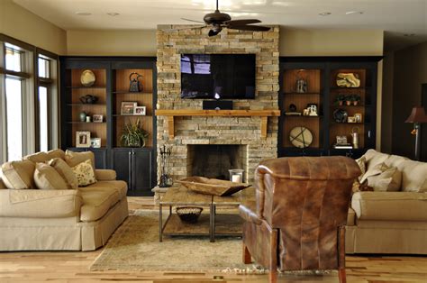 20 Rock Fireplace With Built In Bookcase Designs