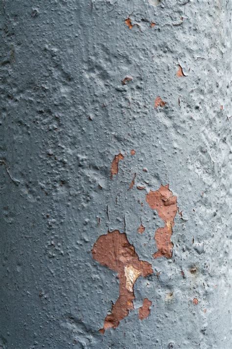 Close Up OfÂ Gray Metal Texture From Old Rusty Iron Pipe Stock Photo
