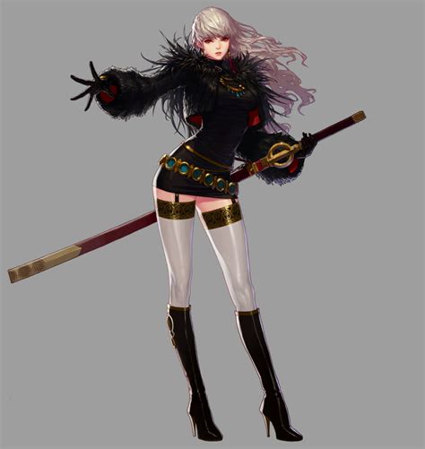 Female Slayer Portrait Fantasy Character Design Female Character