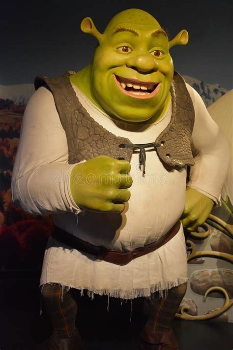 Shrek à Madame Tussauds Photo Stock éditorial Image Du Divertissement