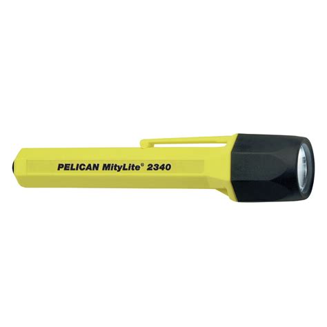 Pelican Mitylite Plus 2340 Flashlight 2 ‘aa Xenon Lamp Yellow