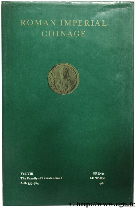 The Roman Imperial Coinage The Standard Catalogue Of Roman Imperial