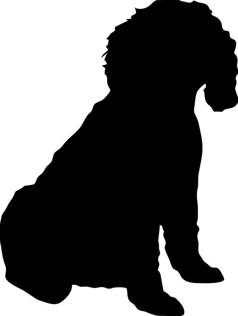 Labradoodle Silhouette At Getdrawings Free Download